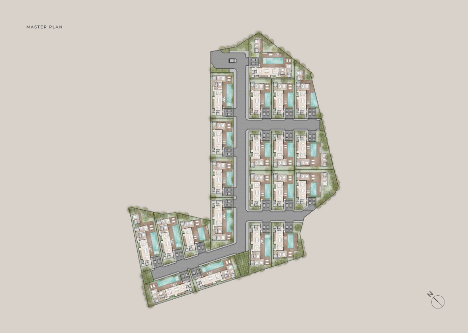 Мастер план Highland Park Bangtao Villas